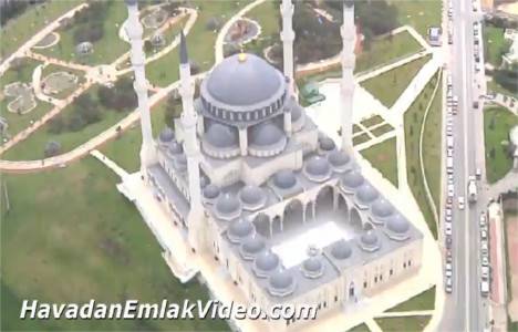  Ataşehir Mimar Sinan Camii'nin havadan görüntüleri!