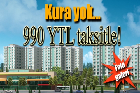 Fiyaka Esenşehir'de 990 YTL taksitle!