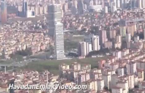  Tahincioğlu Nida Kule Göztepe havadan video görüntüsü!