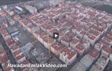 Avcılar bölgesinin havadan genel görüntüsü! 