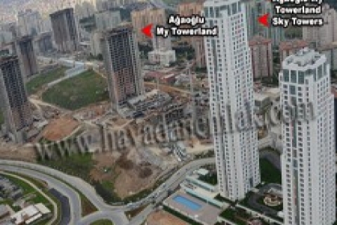 Ağaoğlu My Towerland Sky Towers projesinin son hali!