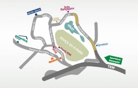  Bahçeşehir Sofa Evleri nde metrekare fiyatı 2 bin 150 TL! 