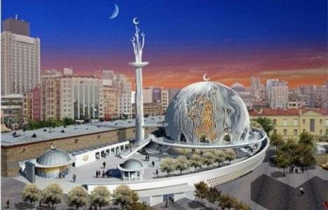  Taksim Camii tarihi su makseminin arkasına yapılacak!
