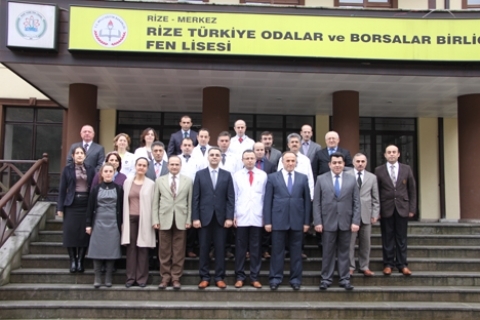Rize TOBB Fen Lisesi'nin açılışı gerçekleştirildi!