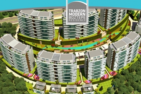 Boztepe Modern Residence Trabzon'da 210 bin TL'ye 2+1! 