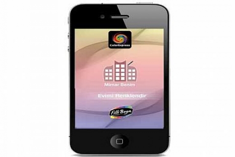 Filli Boya'dan Mimar Benim uygulaması!