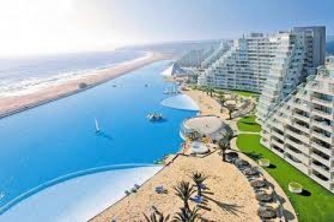  San Alfonso del Mar Resort Oteli için 2006’da inşa edilen havuz, uzaydan bile görünüyor!