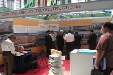 Vefa Prefabrike'ye Turkmen Construction'da ilgi!