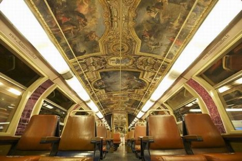  Versailles Sarayı, Paris'te hızlı tren vagonlarına taşındı!
