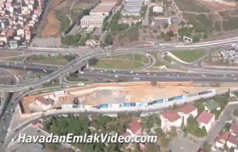 Kur İş Kule projesin havadan görüntülendi!