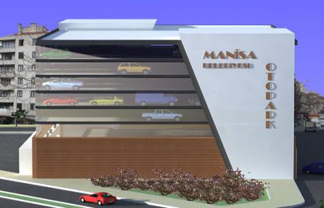 Manisa Katlı Otapark'ın inşaat çalışmaları tamamlanmak üzere! 