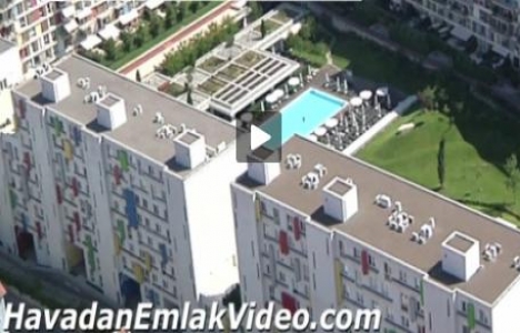  Evidea Çekmeköy projesinden havadan görüntüler!