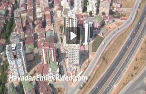  Japon Evler Ataşehir projesinden havadan görüntüler!