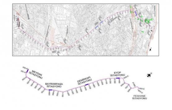Eyüp-Bayrampaşa Tramvay Hattı için düğmeye basıldı!