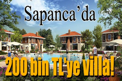 Rizzelli Konakları'nda 200 bin TL'ye villa!