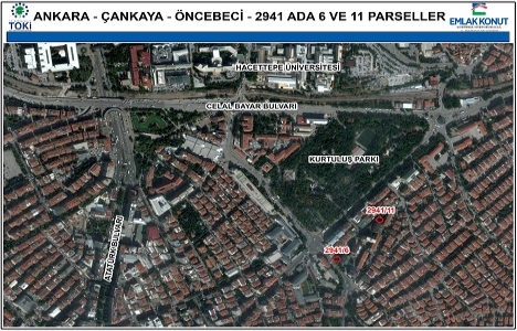 Emlak Konut tan satılık 7 arsa!