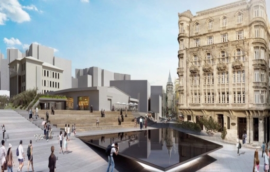 Şişhane Meydanı düzenlemesi görenleri şaşkına çevirdi!