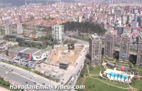 Dumankaya Horizon projesinin son durumu havadan görüntülendi!