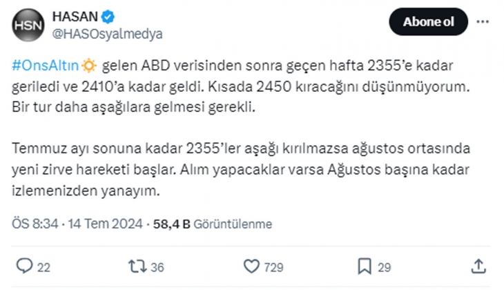 Altın alacaklara Ağustos uyarısı: Yeni zirve gelecek! 1 gram bile altın alacaklar sakın bu tarihi kaçırmayın!