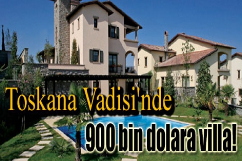 Toskana Vadisi'nde 900 bin dolara villa!
