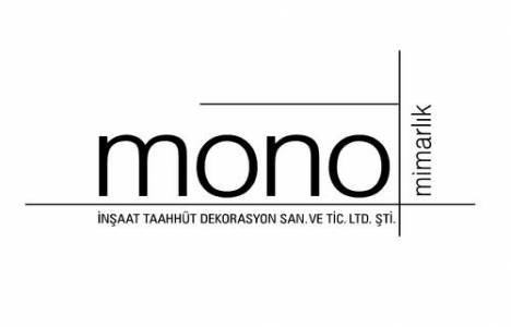 Mono Mimarlık İnşaat şantiye şefi arıyor!