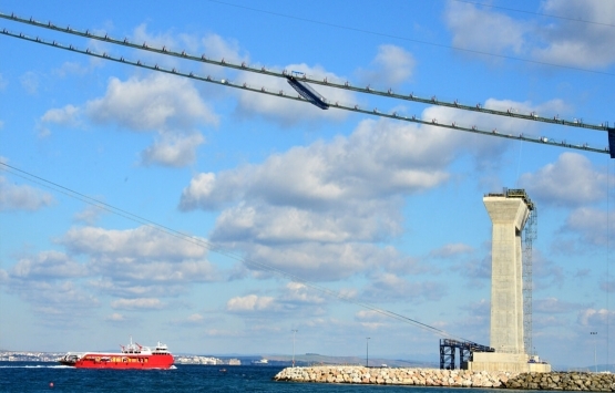 1915 Çanakkale Köprüsü nün kedi yolu ışıklandırıldı!