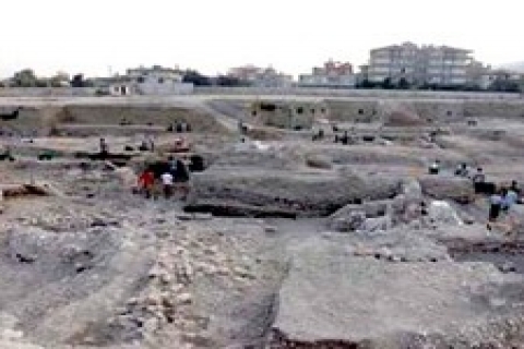 Hatay 'da, otel yapılacak alanda dev mozaik bulundu!