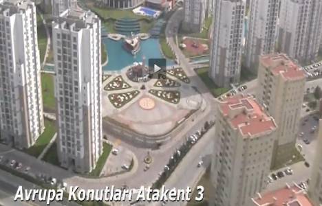 Halkalı bölgesinde bulunan 13 proje havadan görüntülendi!