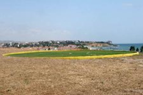 Selimpaşa Höyüğü, helikopter pisti oldu!