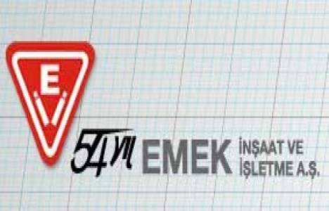 Emek İnşaat İşletme'den satılık gayrimenkul: 1 milyon liraya!