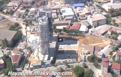 Dap Vazo Kule'nin havadan son görüntüleri!