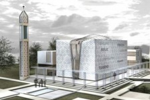 Almanya'daki cami elektriğini rüzgardan üretecek!