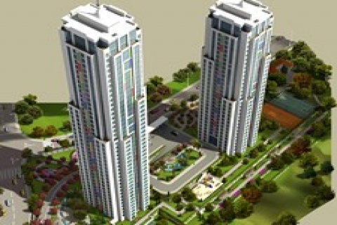 Ağaoğlu My Towerland'in havadan videosu!