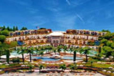 Termal Göl Villaları suyu temel aldı