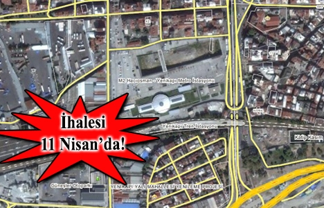 Marmaray Yenikapı'da 5 parsel kiralanacak!