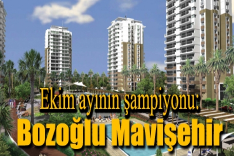 Ekim ayının şampiyonu: Bozoğlu Mavişehir