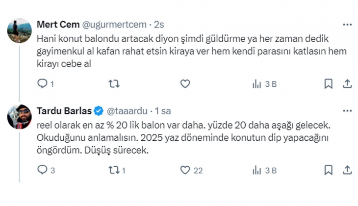 Gayrimenkul piyasası 2025 te yükselecek: Önce borsadan sinyal gelecek!