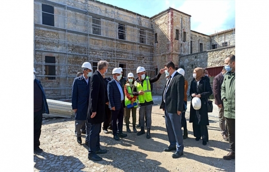 Tarihi Sinop Cezaevi ve Müzesi nde restorasyon çalışmaları sürüyor!