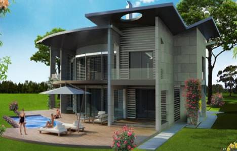 Göl Mahal Yalçınlar projesinde 1 milyon 395 bin dolara villa! 