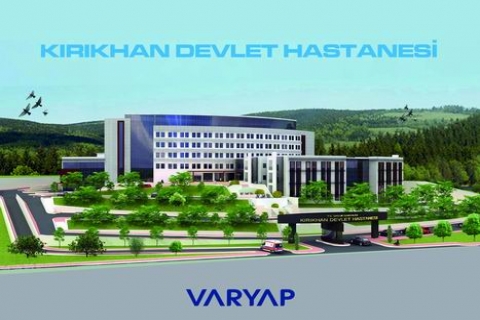 VARYAP ve TOKİ, Kırıkhan'a hastane yapıyor! Temel atıldı! 