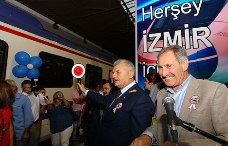 İzmir-Konya demiryolu hattında yeni tren setiyle sefere başladı!