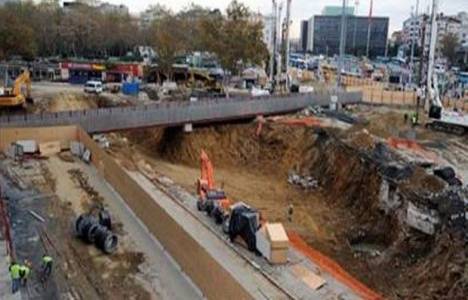 Taksim yayalaştırma çalışmaları hızlandı!