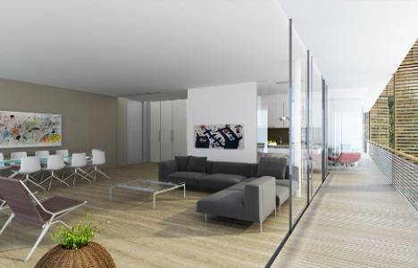 Yalın Evler Göktürk örnek daire!