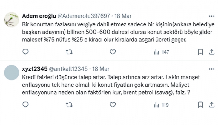 Konut talebinin karşılanması için Türkiye ye 2 tane daha İstanbul gerek!