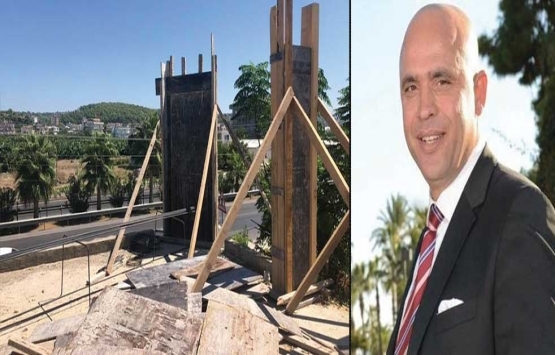 Alanya’da kaçak bina inşaatı durduruldu!