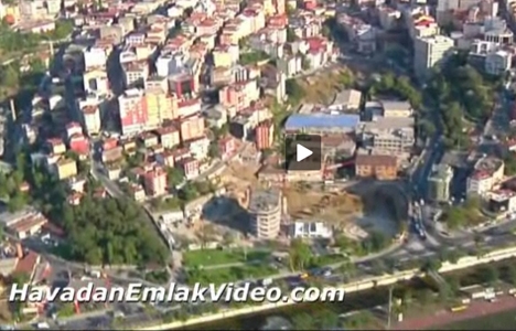  Dap Yapı Çağlayan arsasının havadan videosu!