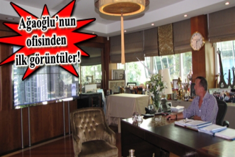  Ali Ağaoğlu, şantiyelerini ofisinden takip ediyor! 