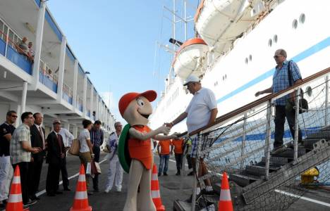 Türkiye'de 1517 gemiyle toplam 2 milyon 95 bin 673 turist geldi!