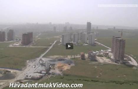 Banu Evleri Ispartakule 2'nin havadan yeni görüntüleri!