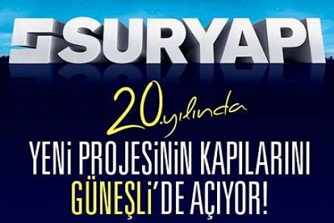 Güneşli Sur Yapı'da lansman öncesi yüzde indirimli fiyat listesi!